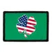 Pull Patch 4 Leaf Clover US Flag patch