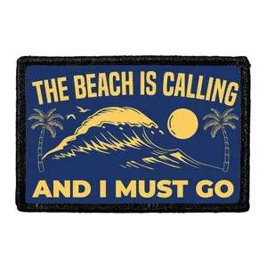 Pull Patch Beach Is Calling patch med velcro ferie