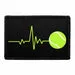 Pull Patch Tennis Heartbeat patch med velcro tennis