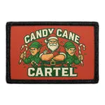 Pull Patch Candy Cane Cartel patch 7,6x5 cm jul