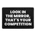 Pull Patch Look In The Mirror Competition patch velcro 7,6x5 cm