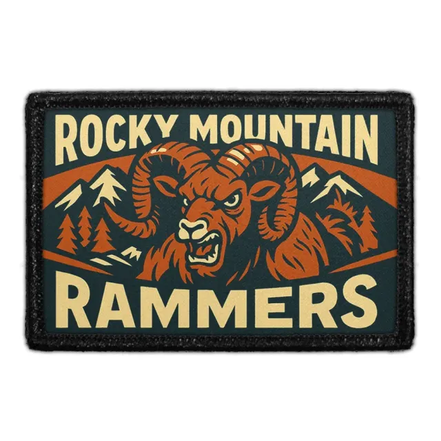 Pull Patch Rocky Mountain Rammers patch stater