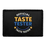 Pull Patch Official Taste Tester patch med velcro sjov