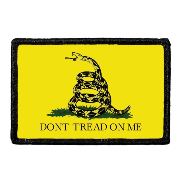 Pull Patch Don't Tread On Me patch 76x51 mm velcro