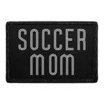 Pull Patch Soccer Mom patch velcro 76x51 mm