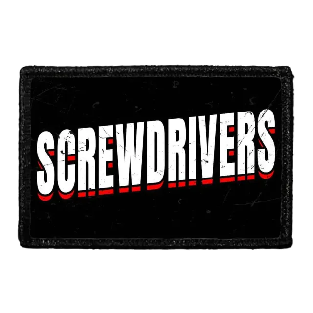 Pull Patch Screwdrivers patch med velcro