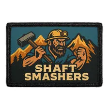 Pull Patch Shaft Smashers patch velcro 7,6x5,1 cm