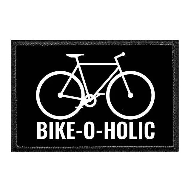 Pull Patch Bike-o-holic patch 3x2 cykling