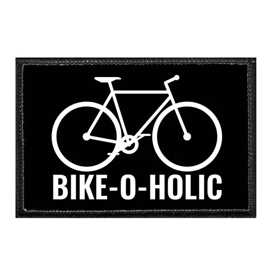 Pull Patch Bike-o-holic patch 3x2 cykling