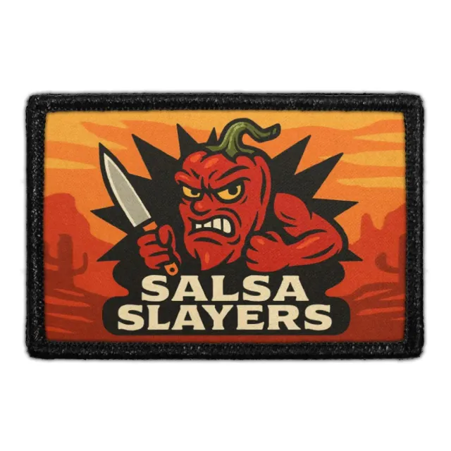 Pull Patch Salsa Slayers patch med velcro