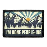 Pull Patch I'm Done People-ing patch 7,6x5 cm