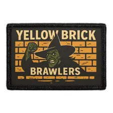 Pull Patch Yellow Brick Brawlers patch velcro