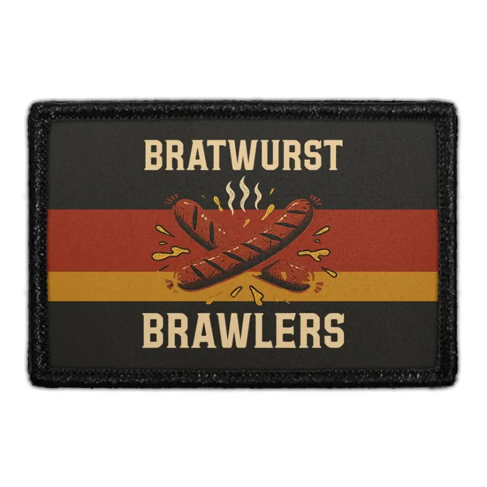 Pull Patch Bratwurst Brawlers Germany patch 3x2