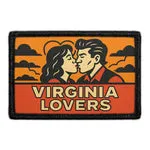 Pull Patch Virginia Lovers patch velcro 3x2 humor