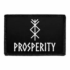 Pull Patch Viking Symbol Prosperity patch velcro 76x51 mm