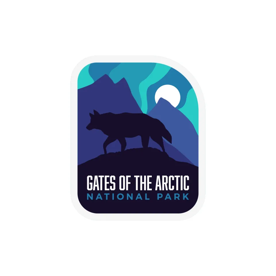 Vagabond Heart Gates of the Arctic klistermærke 70x57 mm