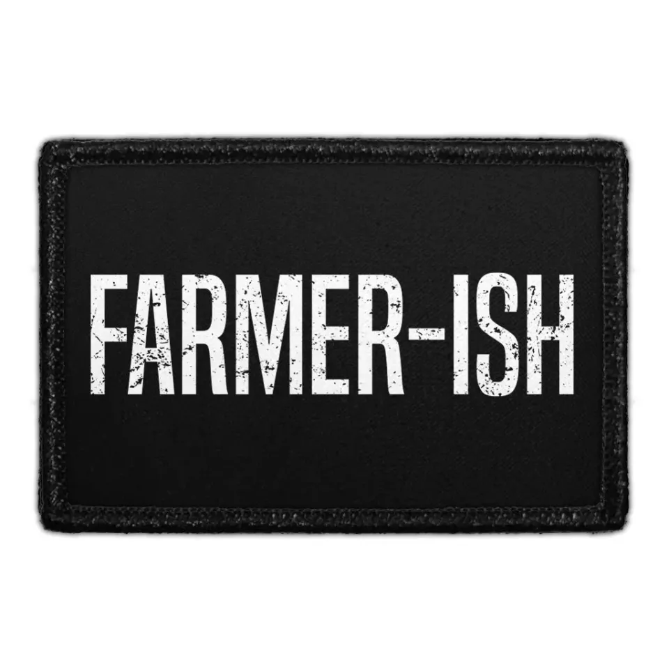 Pull Patch Farmer-ish patch med velcro