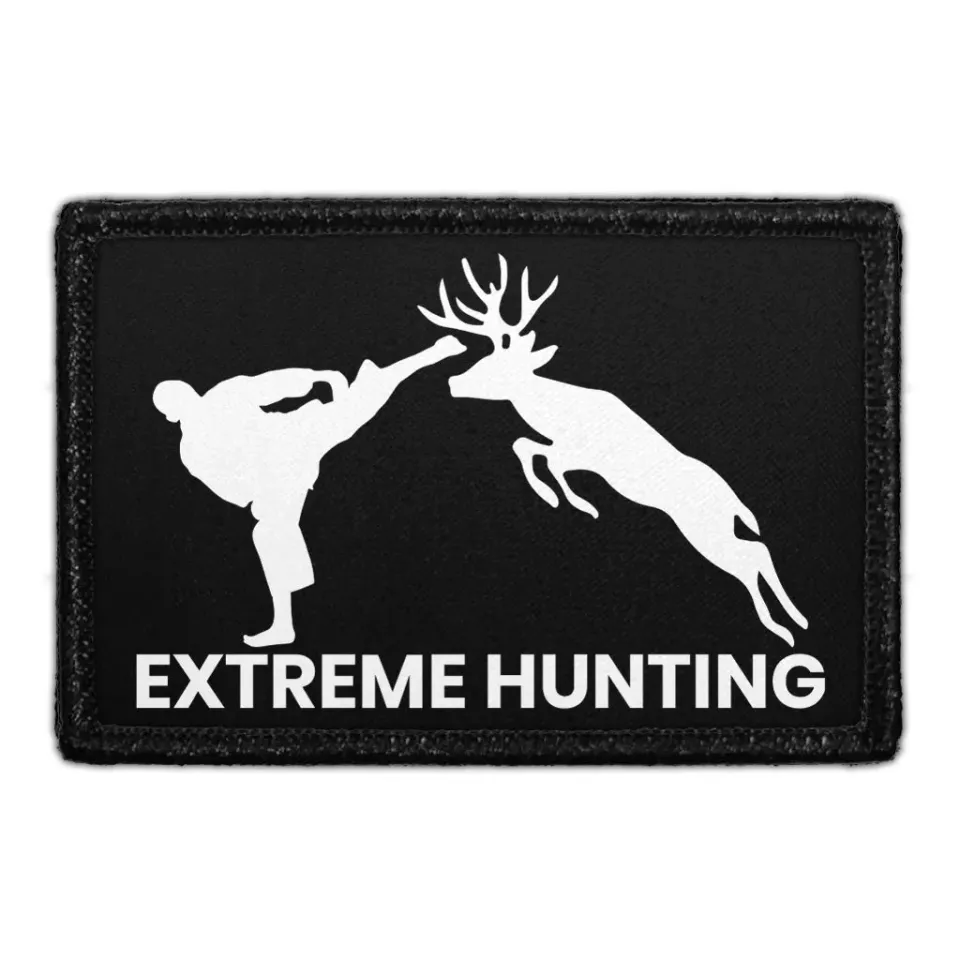 Pull Patch Extreme Hunting patch velcro jagt
