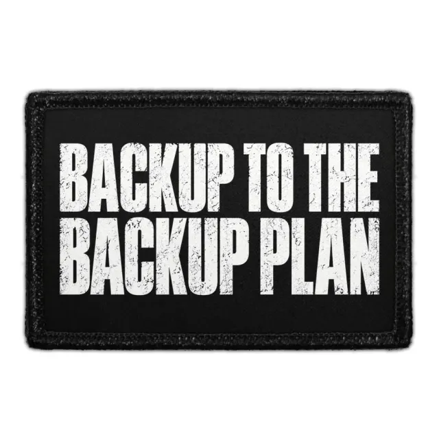 Pull Patch Backup to the Backup Plan patch 3x2 taktisk