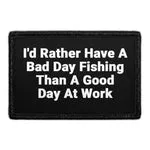 Pull Patch Bad Day Fishing patch med velcro 76 mm