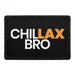Pull Patch ChilLAX Bro patch med velcro 7,6x5 cm