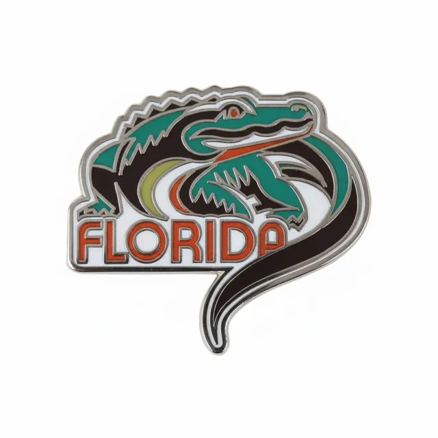 Vagabond Heart Florida pin hård emalje lille
