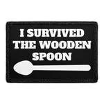 Pull Patch I Survived Wooden Spoon patch velcro