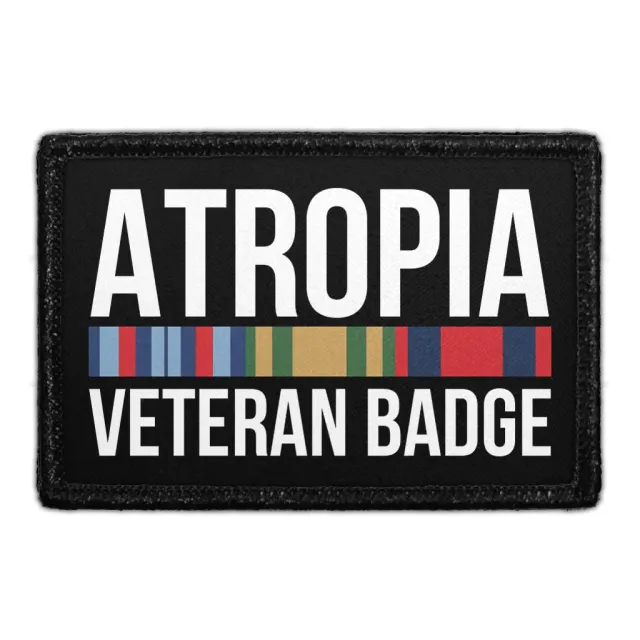 Pull Patch Atropia Veteran Badge mærke 1 stk velcro