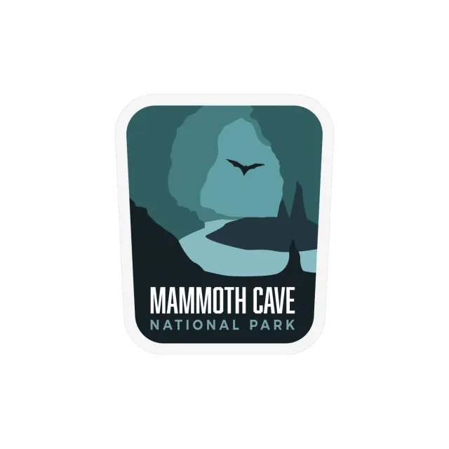 Vagabond Heart Mammoth Cave National Park klistermærke vejrbestandig