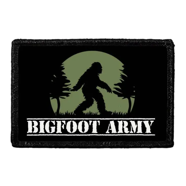 Pull Patch Bigfoot Army patch 76x51 mm velcro