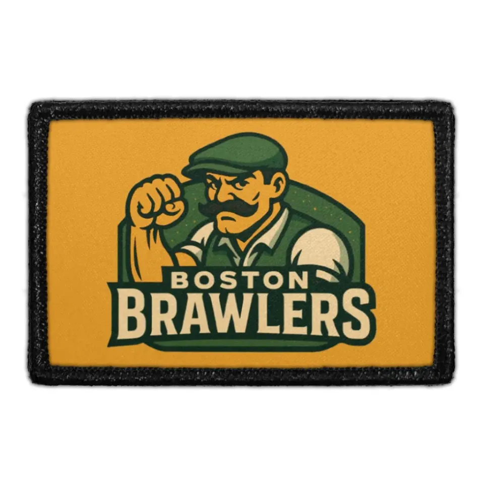 Pull Patch Boston Brawlers patch med velcro 1 stk