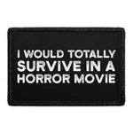 Pull Patch Horror Movie patch 7,6x5 cm velcro