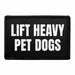 Pull Patch Lift Heavy Pet Dogs patch 76x51 mm velcro
