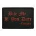 Pull Patch Bite Me If You Dare patch med velcro vampyr