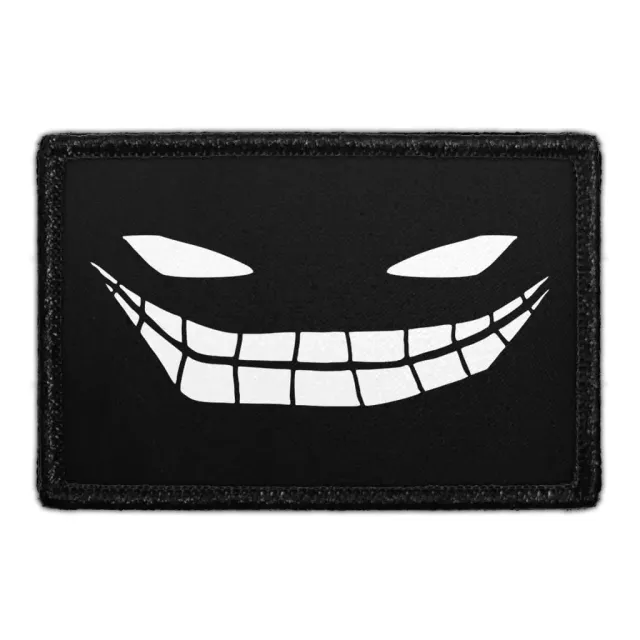 Pull Patch Evil Smile patch 76x51 mm sjov