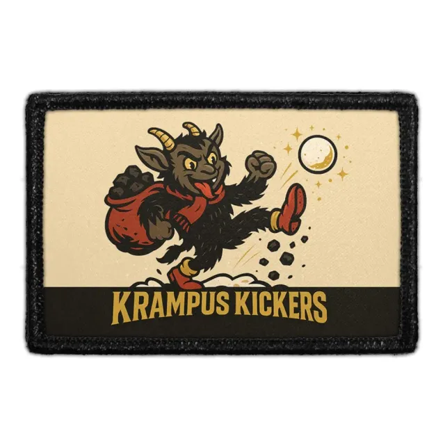 Pull Patch Krampus Kickers patch 7,6x5 cm velcro
