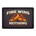 Pull Patch Fire Wins Nothing patch 3x2 brandmand