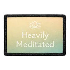Pull Patch Heavily Meditated patch med velcro – yoga