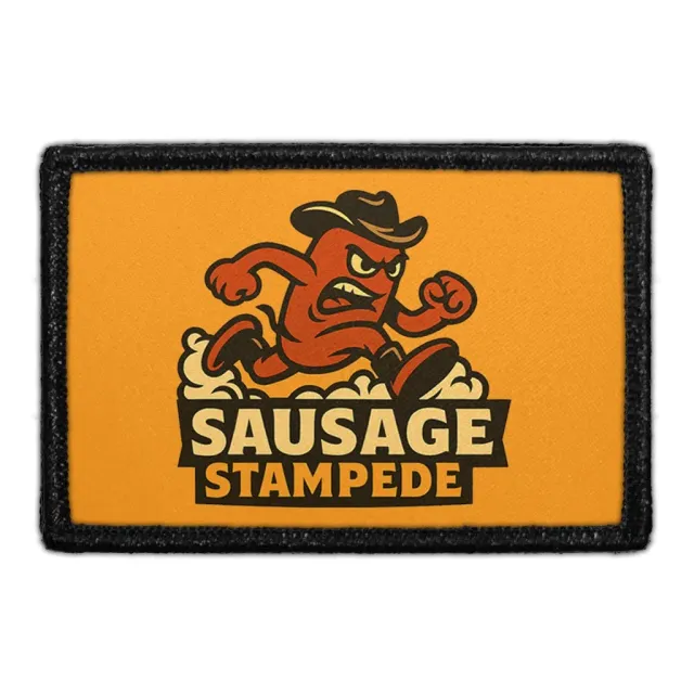 Pull Patch Sausage Stampede patch 76x51 mm velcro