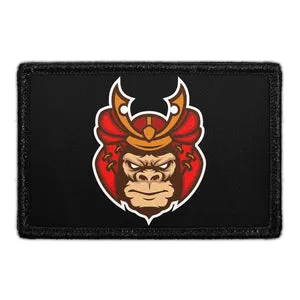Pull Patch Samurai Gorilla velcro patch 7,6x5 cm