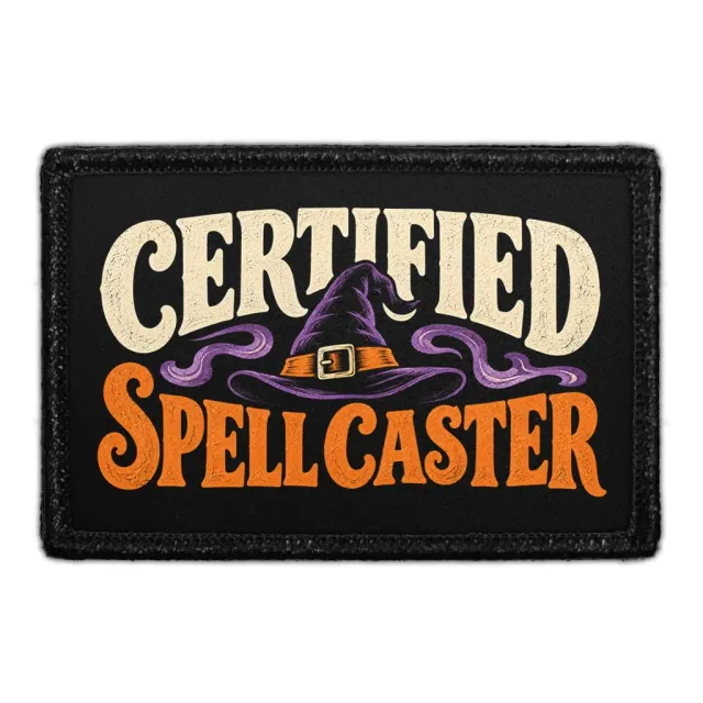Pull Patch Certified Spell Caster patch halloween