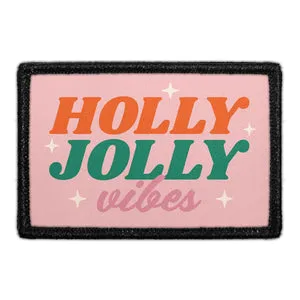 Pull Patch Holly Jolly Vibes Retro patch – jul
