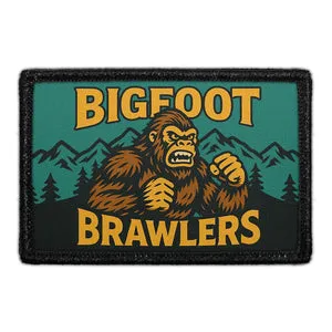 Pull Patch Bigfoot Brawlers patch med velcro 7,6x5 cm