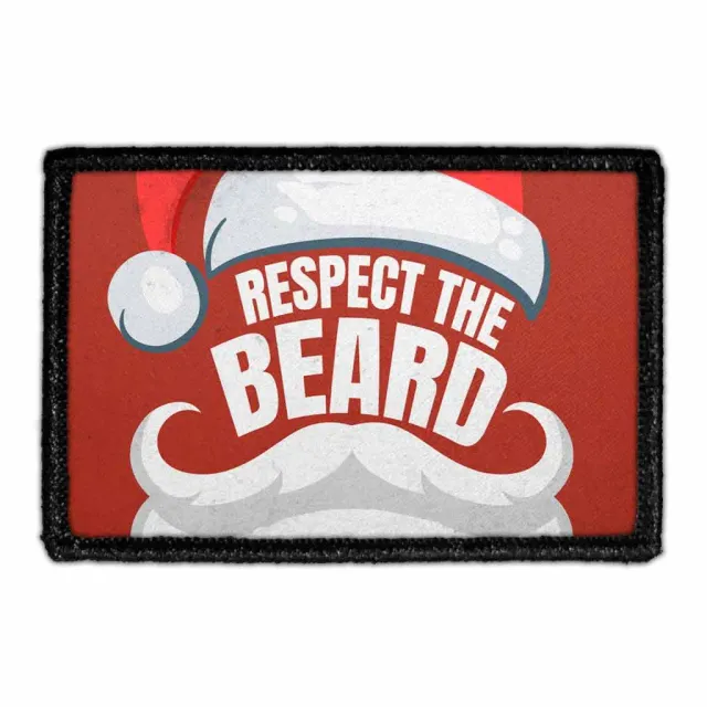 Pull Patch Respect The Beard patch skæg