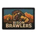 Pull Patch Bison Brawlers patch 76x51mm velcro