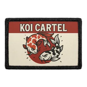 Pull Patch Koi Cartel Japan patch med velcro 3x2