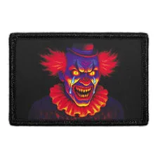 Pull Patch Painted Tears Scary Clown patch velcro