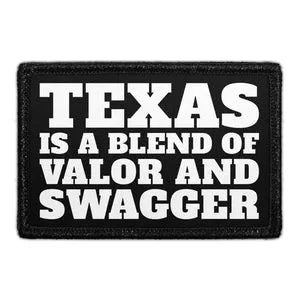Pull Patch Valor and Swagger Texas velcropatch