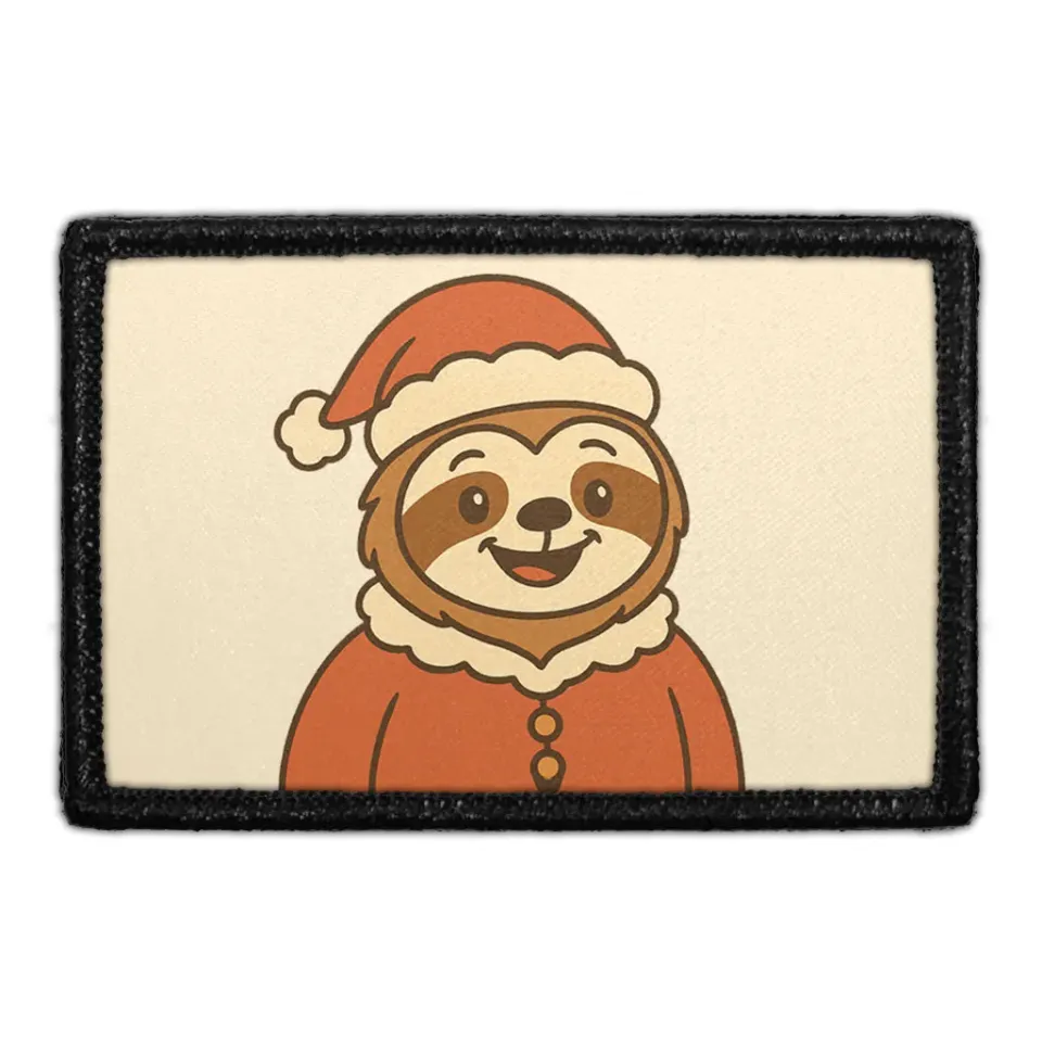 Pull Patch Lemur With Santa Hat patch – juledyr