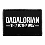 Pull Patch Dadalorian patch med velcro nørdet